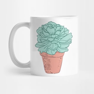 Leafy Cactus Mug